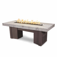 The Outdoor Plus 78" Alameda Fire Table Wood Grain