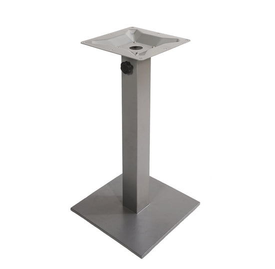 BFM Seating Margate 16" Square Base With Zinc Plated Cast Iron Bottom