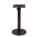 BFM Seating Margate 16" Round Base - Zinc Plated Cast Iron Bottom