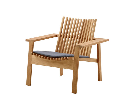Cane-Line Amaze Lounge Chair Stackable Teak