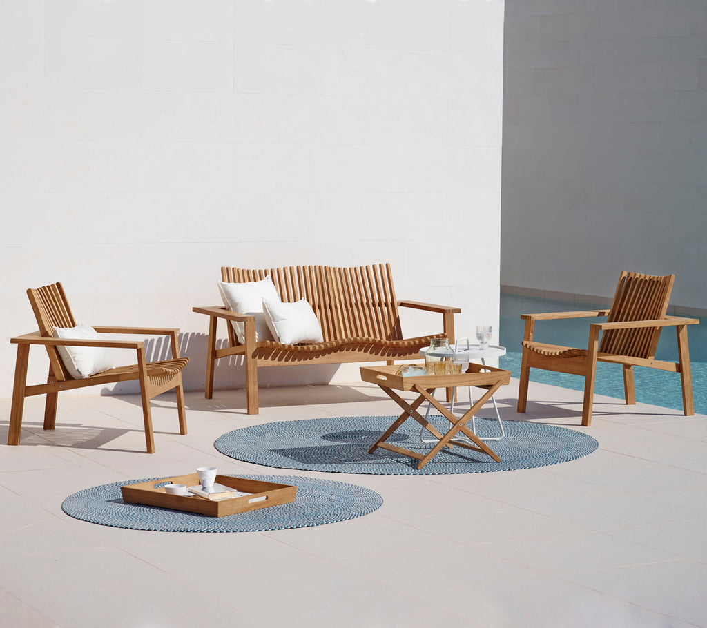 Cane-Line Amaze Lounge Chair, Stackable