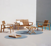 Cane-Line Amaze Lounge Chair, Stackable