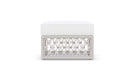 Azzurro Living Amelia Ottoman With Polar/Moon Cushion