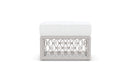 Azzurro Living Amelia Ottoman With Polar/Moon Cushion