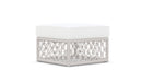 Azzurro Living Amelia Ottoman With Polar/Moon Cushion