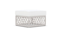 Azzurro Living Amelia Ottoman With Polar/Moon Cushion