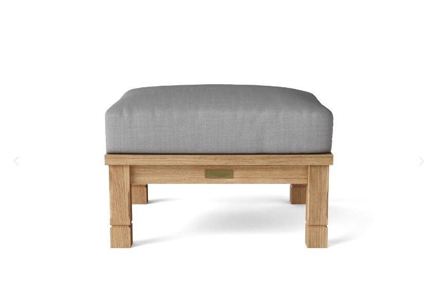 Anderson Teak SouthBay Deep Seating Ottoman