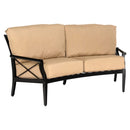Woodard Andover Crescent Love Seat