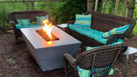 The Outdoor Plus Angelus 60" x 36" Fire Pit