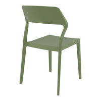 Compamia Snow Dining Chair Olive Green/Marsala- Set of 2