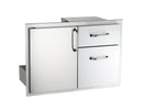 American Outdoor Grill Door with Double Drawer