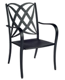 Woodard Apollo Dining Arm Chair With Cushion Option