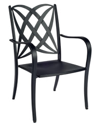 Woodard Apollo Dining Arm Chair With Cushion Option