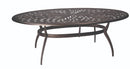 Woodard Apollo Oval Umbrella Dining Table