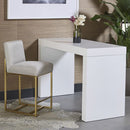 Sunpan Joyce Counter Stool Casablanca Stratus / Cube Black