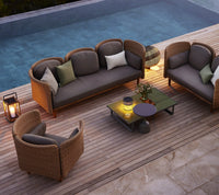 Cane-Line Arch Single Module Natural / Taupe