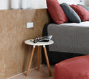 Cane-Line Area Table/Stool Teak Lava Grey / Aluminum