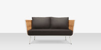 DecoScapes Aria 57" Aluminum Frame Loveseat