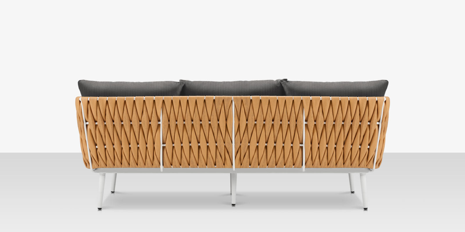DecoScapes Aria 79" Aluminum Frame Sofa