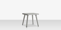 DecoScapes Aria 20" Square Aluminum Frame End Table