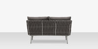 DecoScapes Aria 57" Aluminum Frame Loveseat