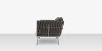 DecoScapes Aria 57" Aluminum Frame Loveseat