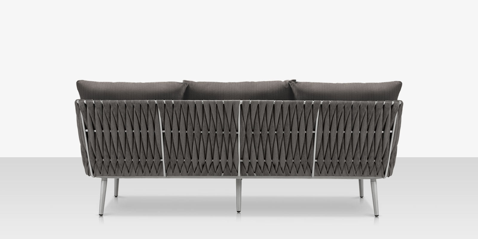 DecoScapes Aria 79" Aluminum Frame Sofa