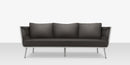 DecoScapes Aria 79" Aluminum Frame Sofa