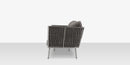 DecoScapes Aria 79" Aluminum Frame Sofa