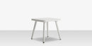 DecoScapes Furniture Cosmo Aluminum 20'' Wide Square End Table