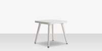 DecoScapes Furniture Cosmo Aluminum 20'' Wide Square End Table