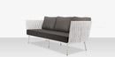 DecoScapes Aria 79" Aluminum Frame Sofa