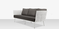 DecoScapes Aria 79" Aluminum Frame Sofa