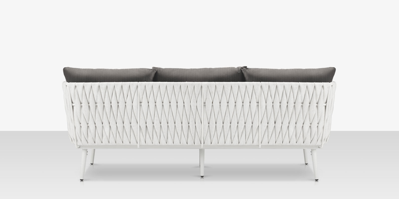 DecoScapes Aria 79" Aluminum Frame Sofa