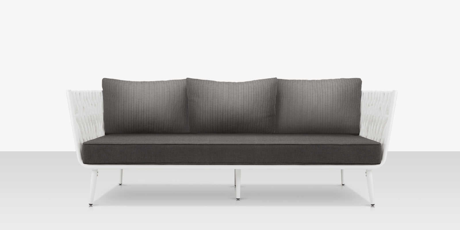 DecoScapes Aria 79" Aluminum Frame Sofa