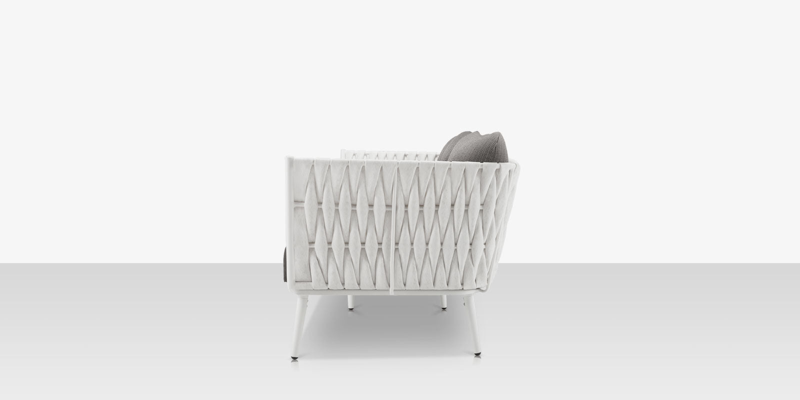 DecoScapes Aria 79" Aluminum Frame Sofa