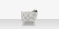 DecoScapes Aria 79" Aluminum Frame Sofa