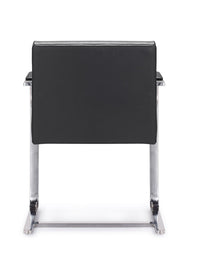 Woodstock Marketing Arlo Side Chair Black/Brown/Tan Leather