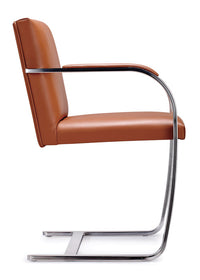 Woodstock Marketing Arlo Side Chair Black/Brown/Tan Leather