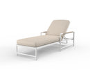 Sunset West Sabbia Chaise with Echo Ash Cushion