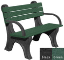 Polly Products Park Classic Backed Bench With Arms