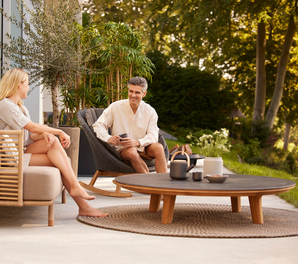 Cane-Line Aspect Coffee Table - Dia. 57"