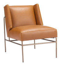 Zuo Modern Atlanta Accent Chair in Green/Brown