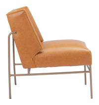 Zuo Modern Atlanta Accent Chair in Green/Brown