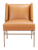Zuo Modern Atlanta Accent Chair in Green/Brown