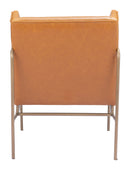 Zuo Modern Atlanta Accent Chair in Green/Brown