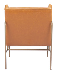 Zuo Modern Atlanta Accent Chair in Green/Brown