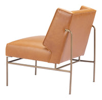 Zuo Modern Atlanta Accent Chair in Green/Brown