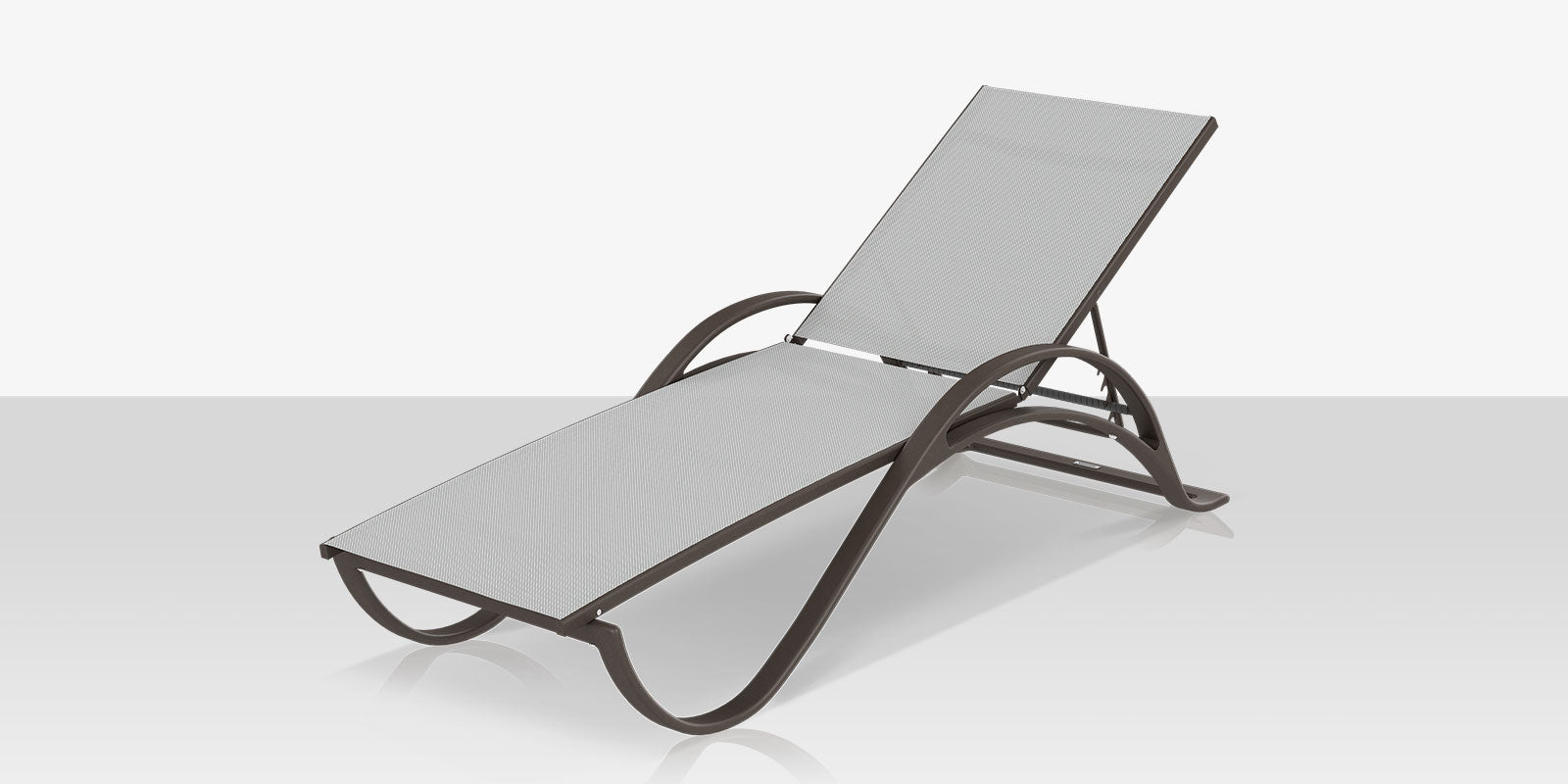 DecoScapes Atlantic Sled Chaise With Arms