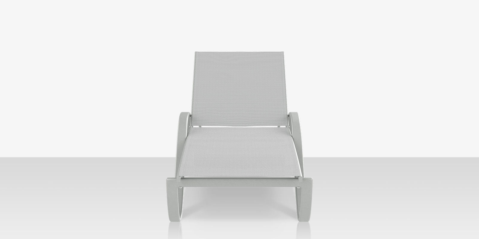 DecoScapes Atlantic Sled Chaise With Arms